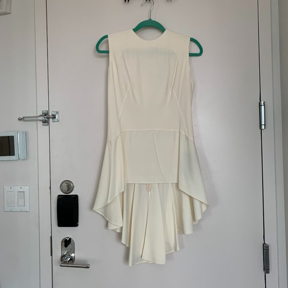 NWT Alexander McQueen Silk Peplum Tunic Top - Picture 1 of 8